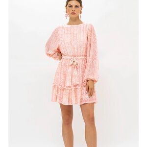 Oliphant 
Long Sleeve Flirty Short - Bali Pink